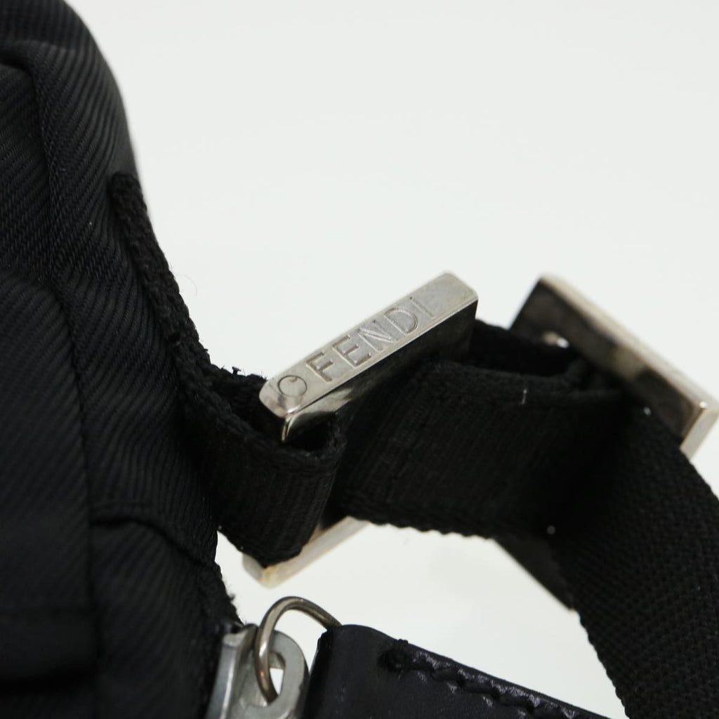 FENDI Shoulder Bag Nylon Black bs1998