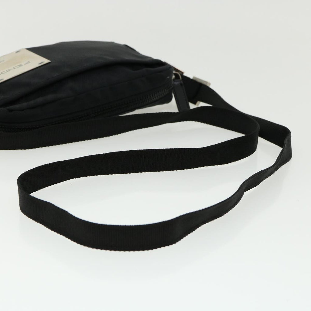 FENDI Shoulder Bag Nylon Black bs1998