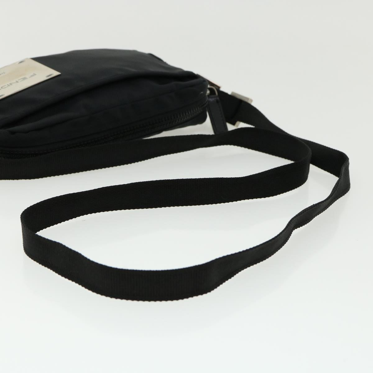 FENDI Shoulder Bag Nylon Black bs1998