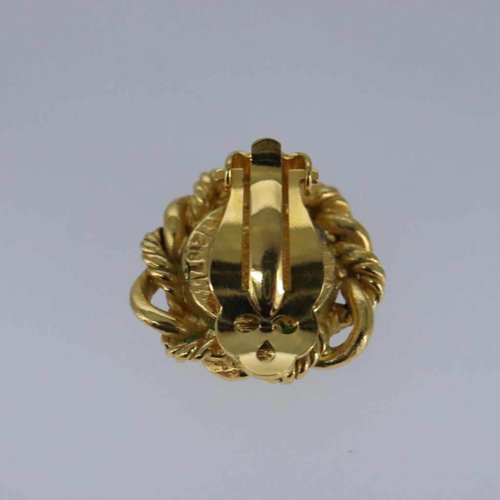 CHANEL Earring metal Gold CC bs20026
