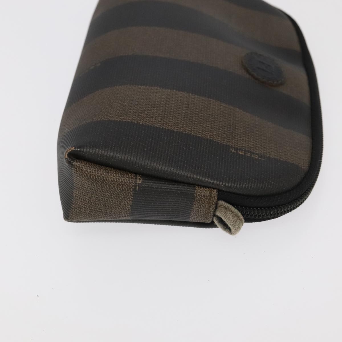 FENDI Pecan Canvas Pouch 3Set Black Brown bs20037