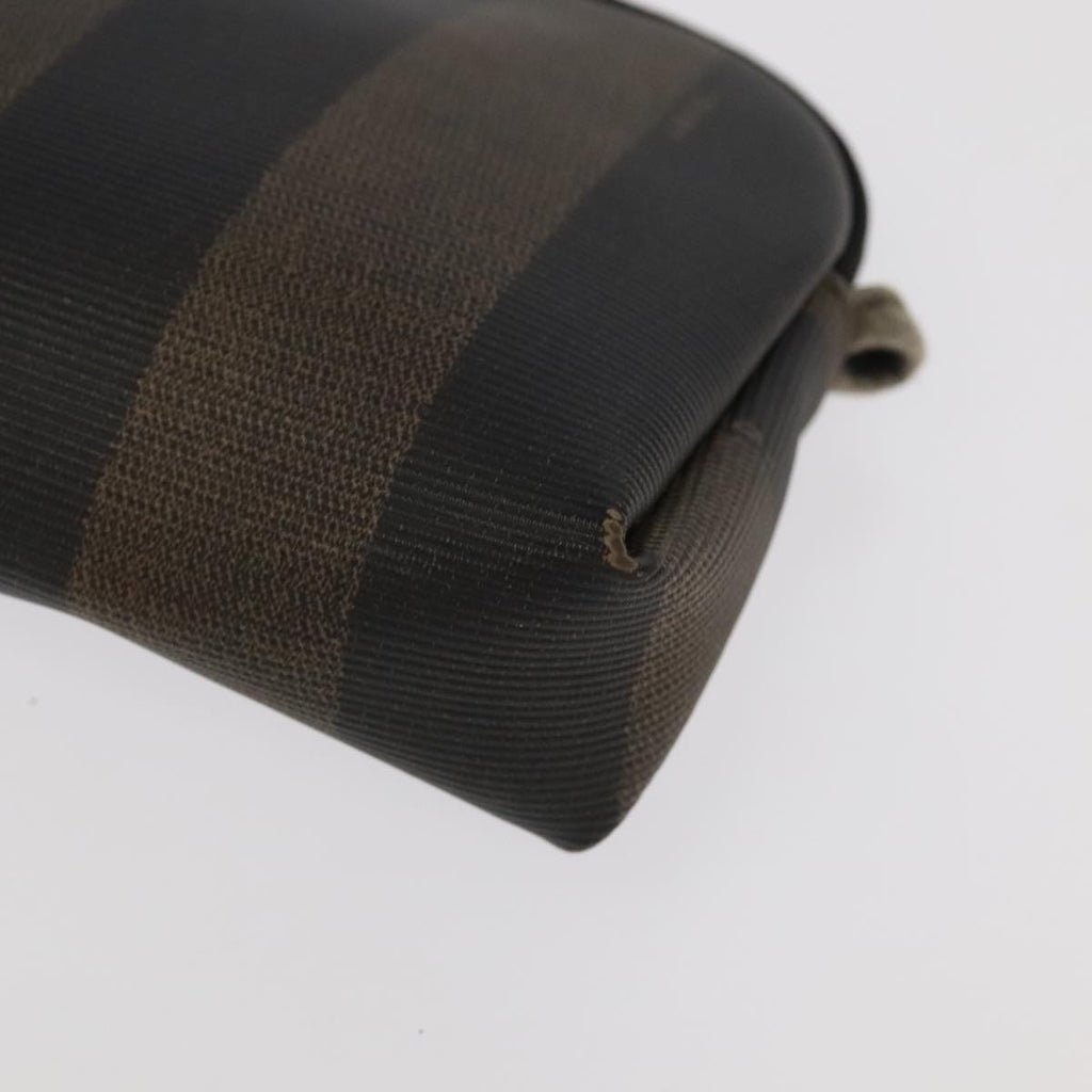 FENDI Pecan Canvas Pouch 3Set Black Brown bs20037