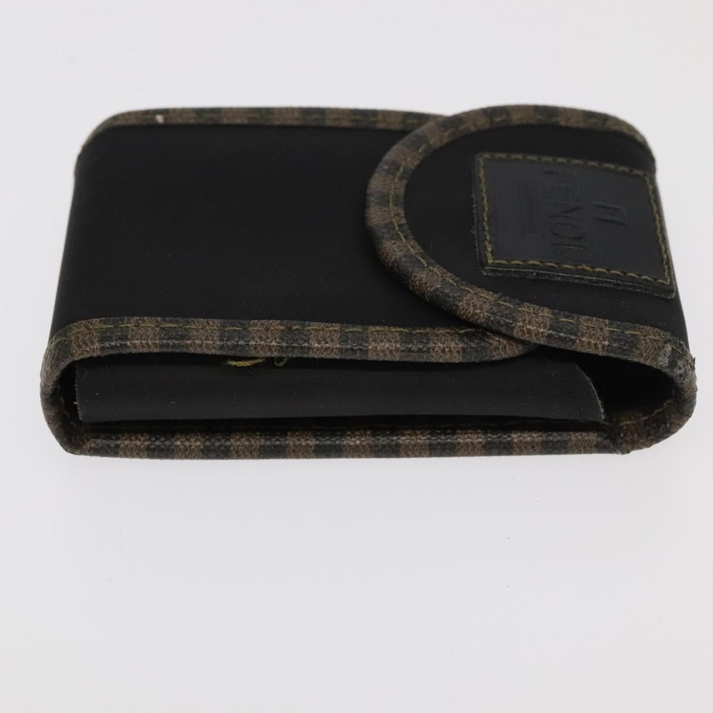 FENDI Pecan Canvas Pouch 3Set Black Brown bs20037