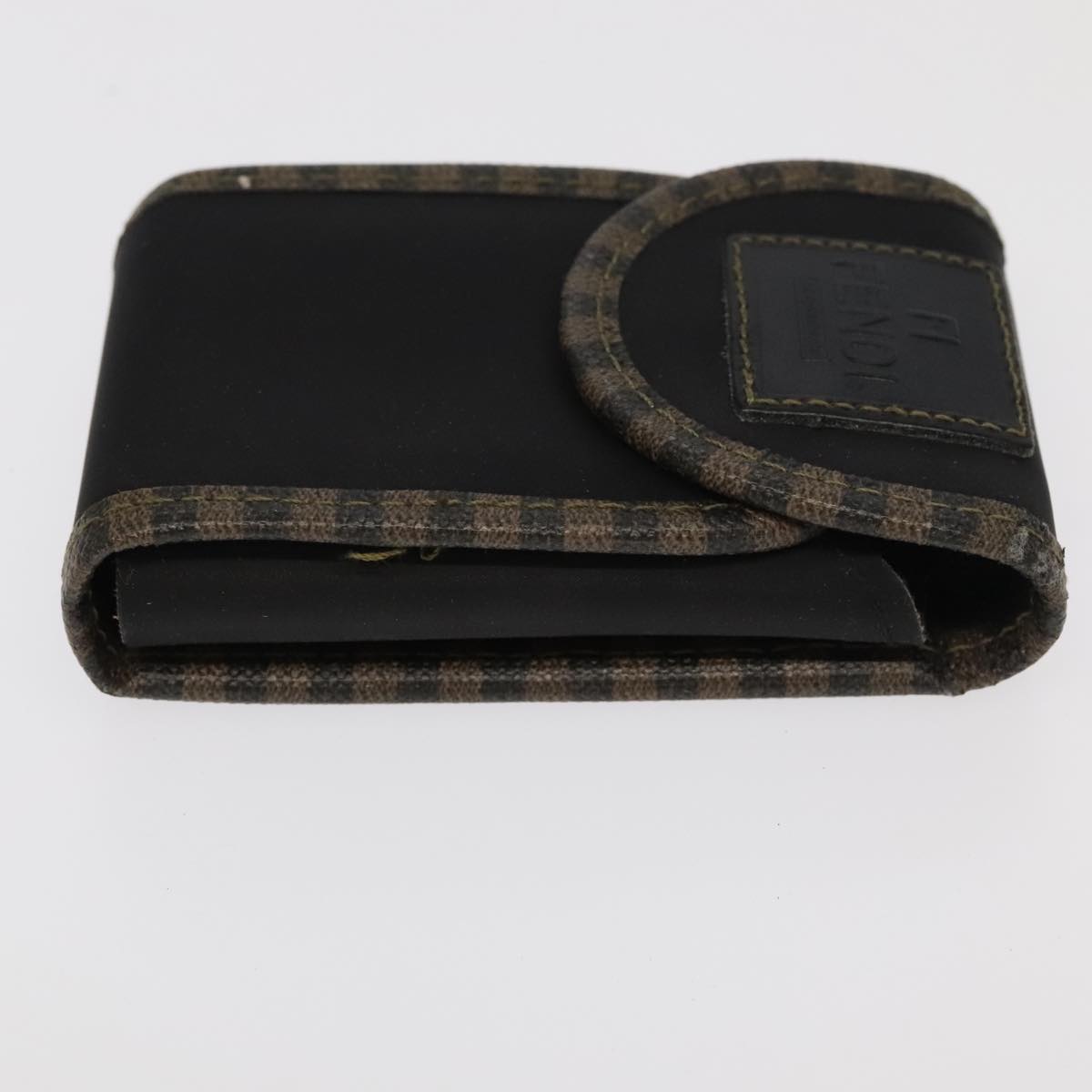 FENDI Pecan Canvas Pouch 3Set Black Brown bs20037