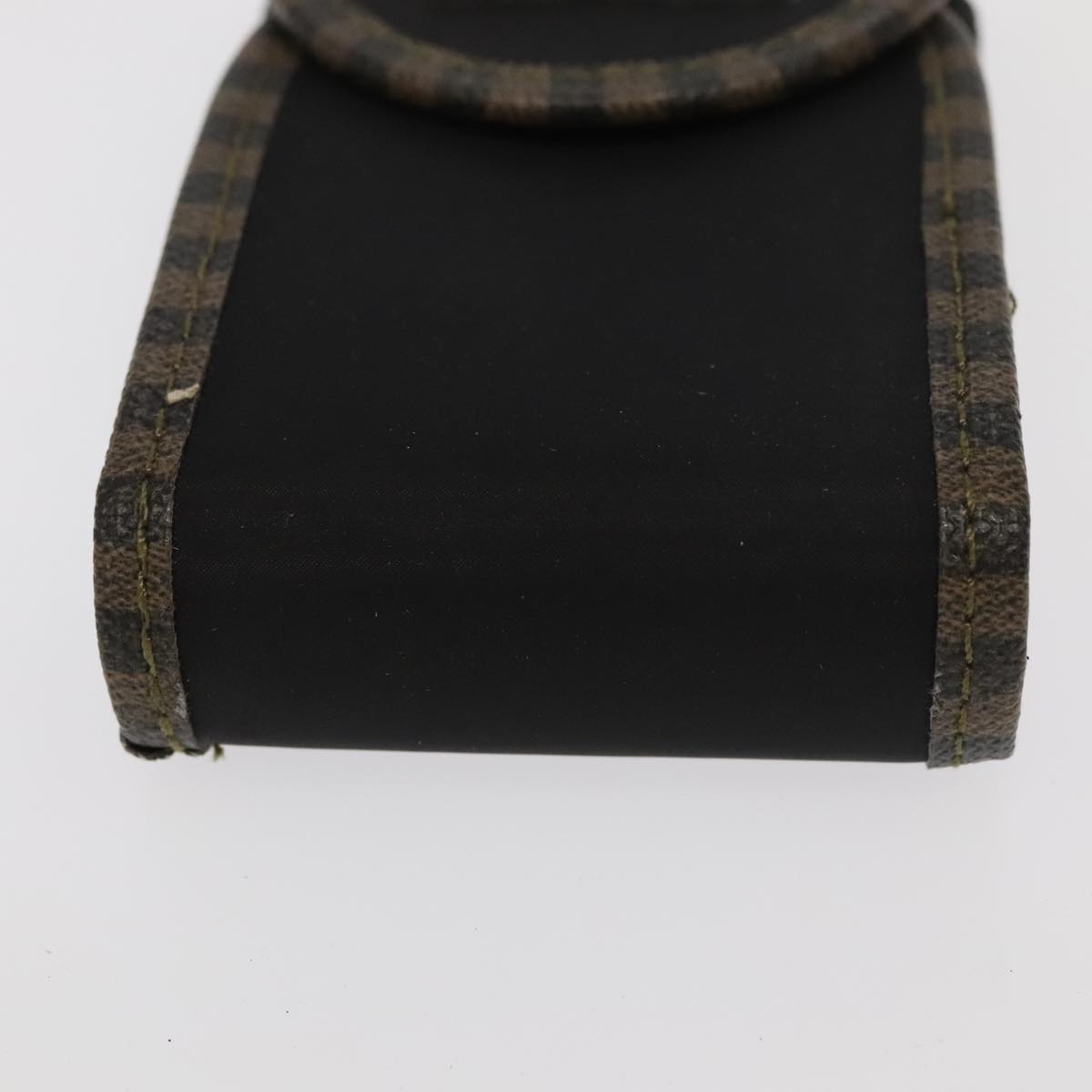 FENDI Pecan Canvas Pouch 3Set Black Brown bs20037