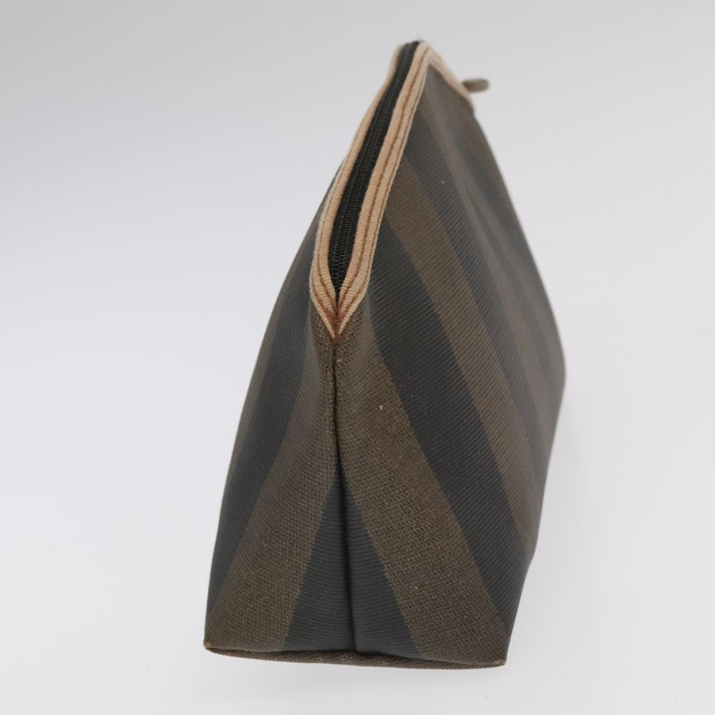FENDI Pecan Canvas Pouch 3Set Black Brown bs20037