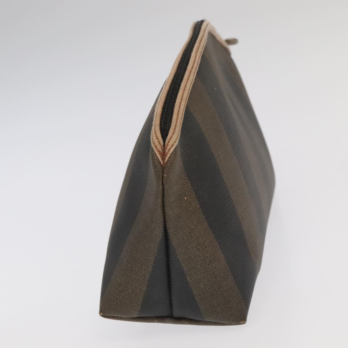 FENDI Pecan Canvas Pouch 3Set Black Brown bs20037