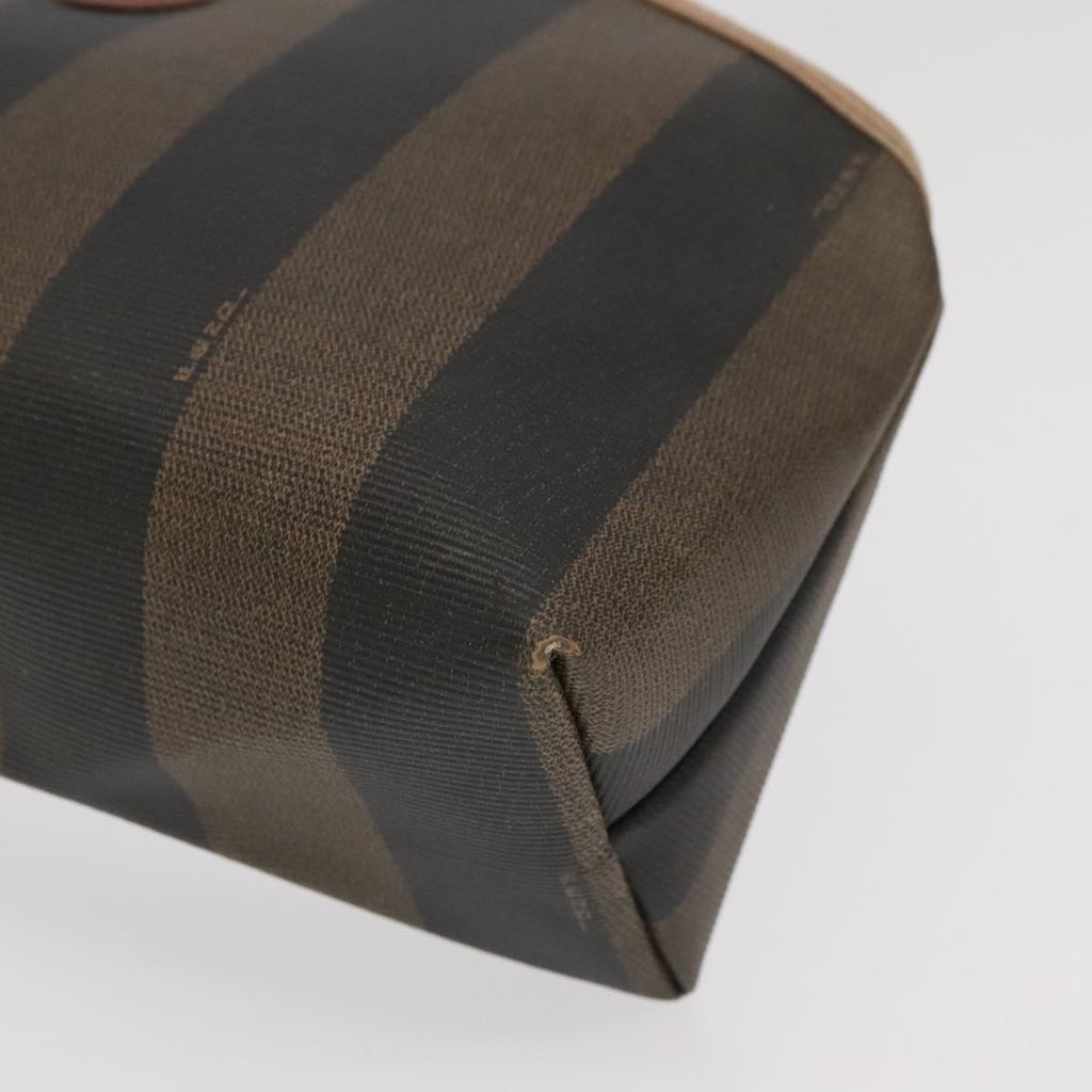 FENDI Pecan Canvas Pouch 3Set Black Brown bs20037