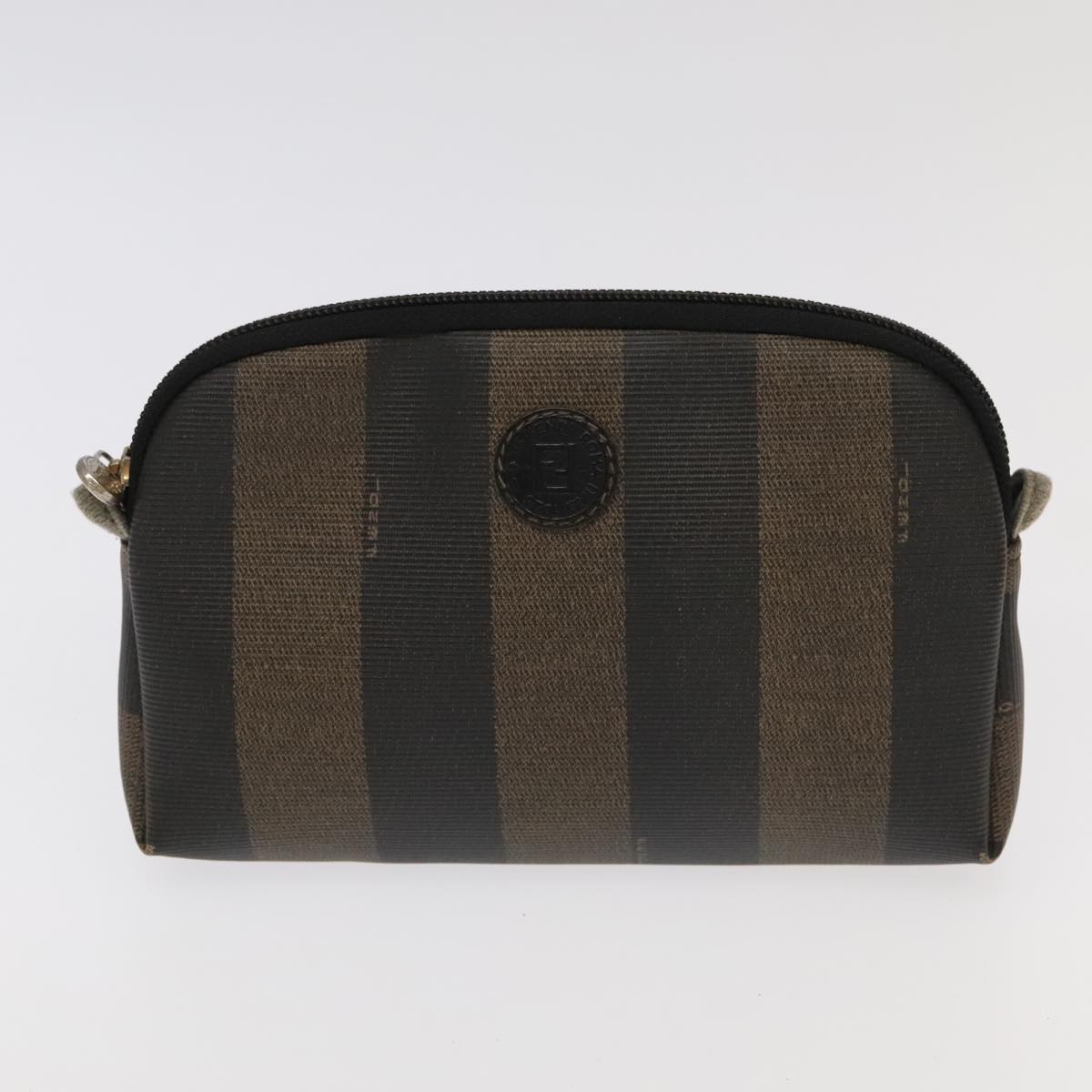 FENDI Pecan Canvas Pouch 3Set Black Brown bs20037