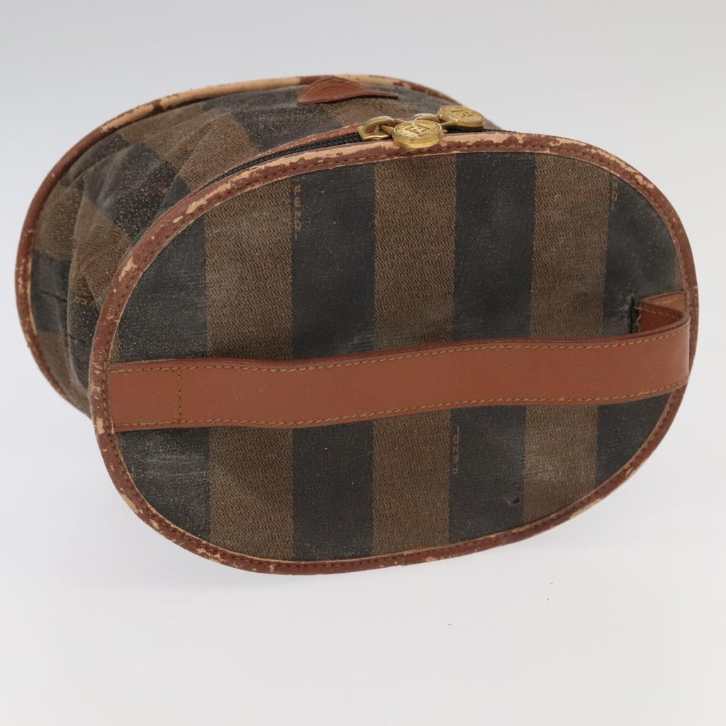 FENDI Pecan Canvas Vanity Cosmetic Pouch 3Set Black Brown bs20038
