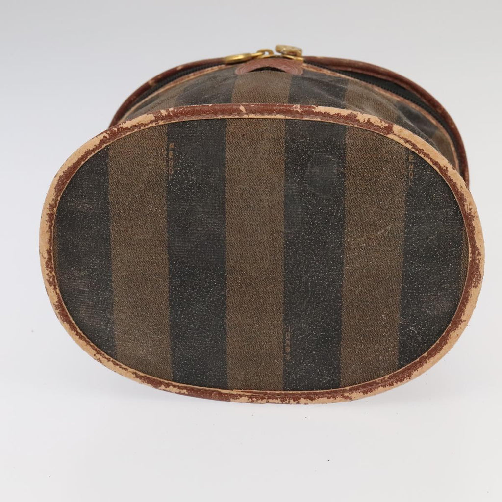 FENDI Pecan Canvas Vanity Cosmetic Pouch 3Set Black Brown bs20038