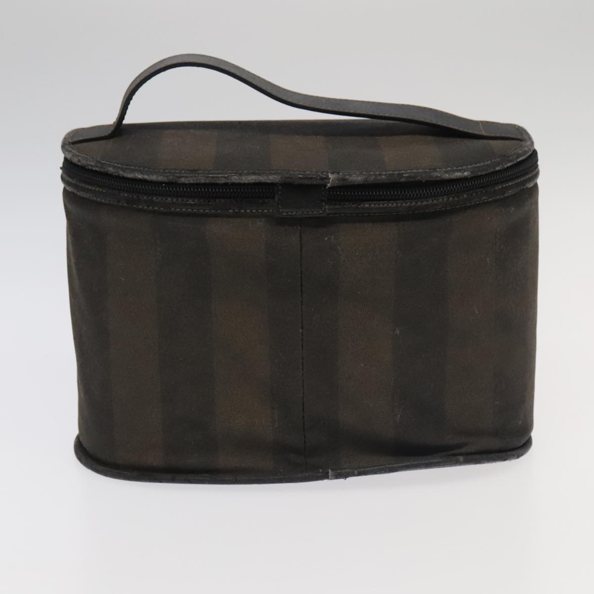 FENDI Pecan Canvas Vanity Cosmetic Pouch 3Set Black Brown bs20038