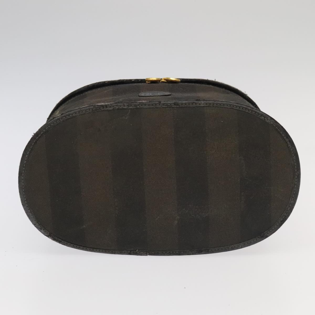 FENDI Pecan Canvas Vanity Cosmetic Pouch 3Set Black Brown bs20038
