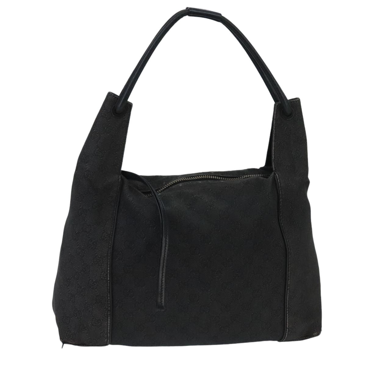 GUCCI GG Canvas Shoulder Bag Black 101292 bs20061