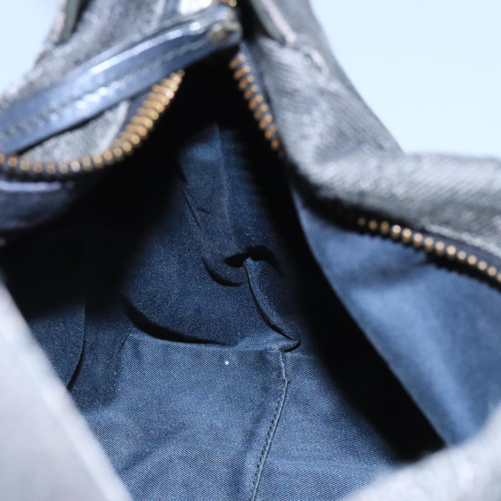 GUCCI GG Canvas Shoulder Bag Black 101292 bs20061
