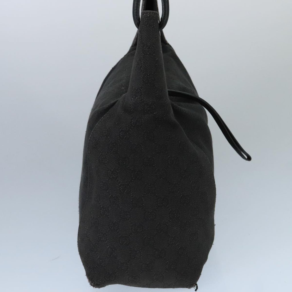 GUCCI GG Canvas Shoulder Bag Black 101292 bs20061