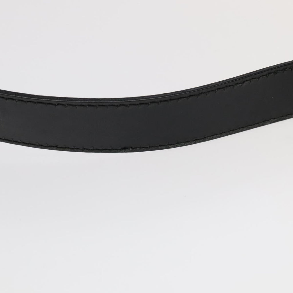 GUCCI Bamboo Body Bag Enamel Black Gold 003 2113 0127 bs20062