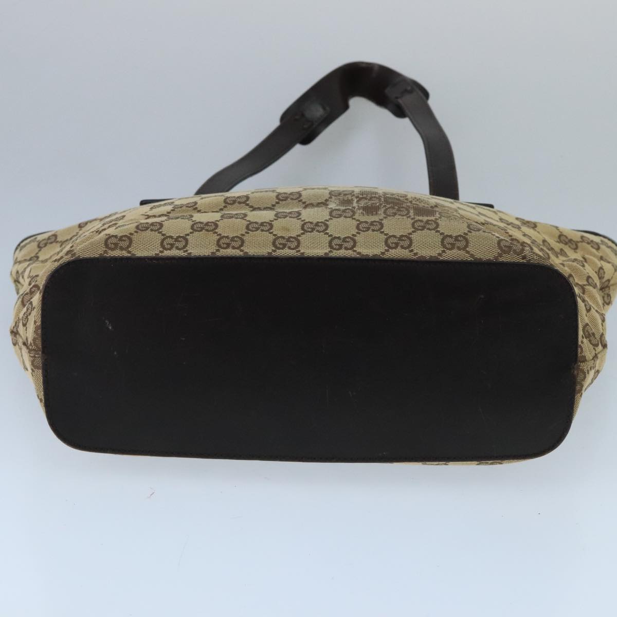 GUCCI GG Canvas Shoulder Bag Beige bs20066