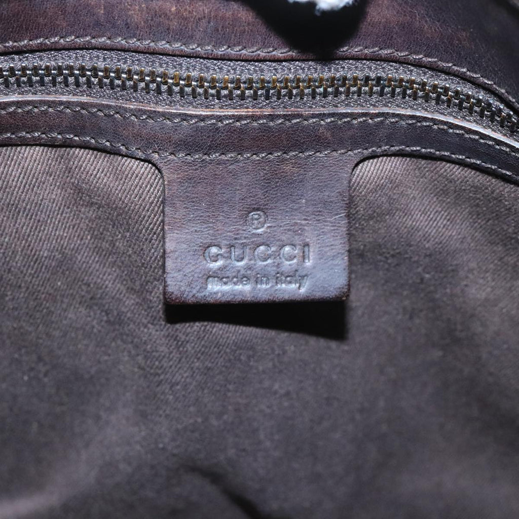 GUCCI GG Canvas Shoulder Bag Beige bs20066
