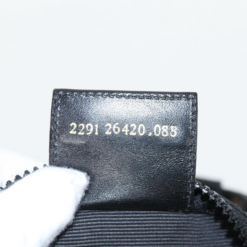 FENDI Mini Boston Bag Canvas Gold Black bs20190