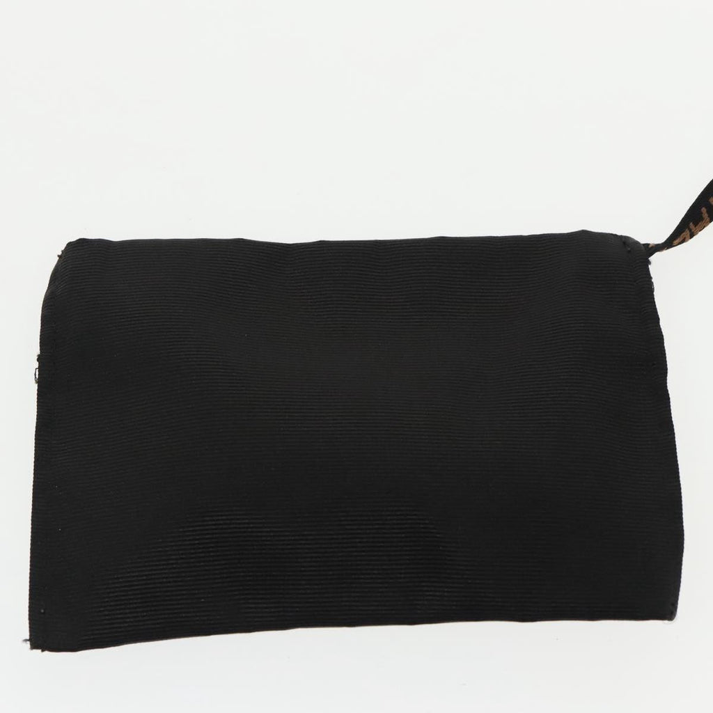 FENDI Mini Boston Bag Canvas Gold Black bs20190