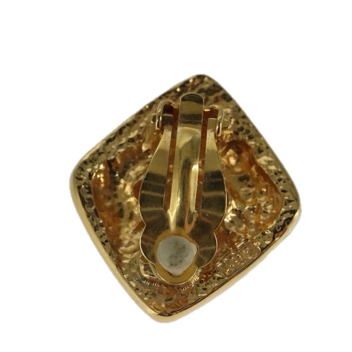 CHANEL Earring metal Gold CC bs20202