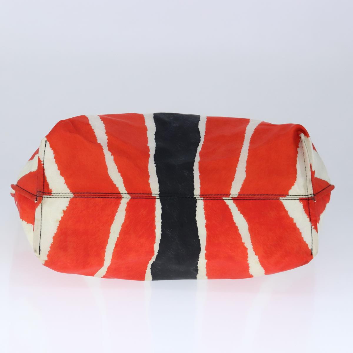 FENDI Tote Bag Nylon Red Silver bs20291