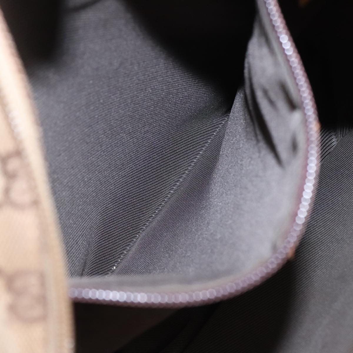 GUCCI GG Canvas Sherry Line Tote Bag Beige Red Gold 019 0401 bs20335