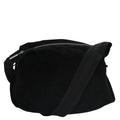 CHANEL Shoulder Bag Suede Black Silver CC bs20422