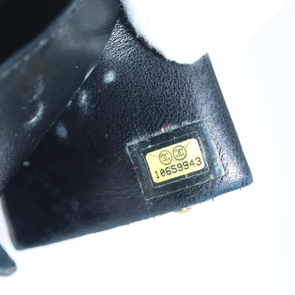 CHANEL Wallet Caviar Skin Black CC bs20517