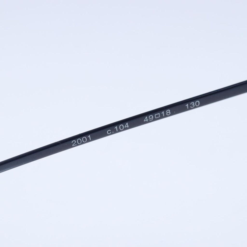 CHANEL Glasses plastic Blue CC bs20521