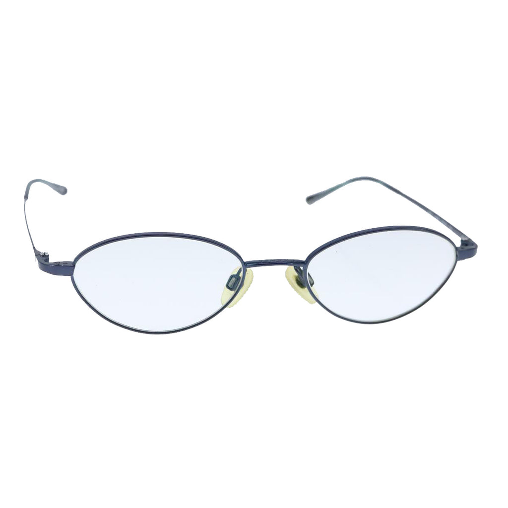 CHANEL Glasses plastic Blue CC bs20521