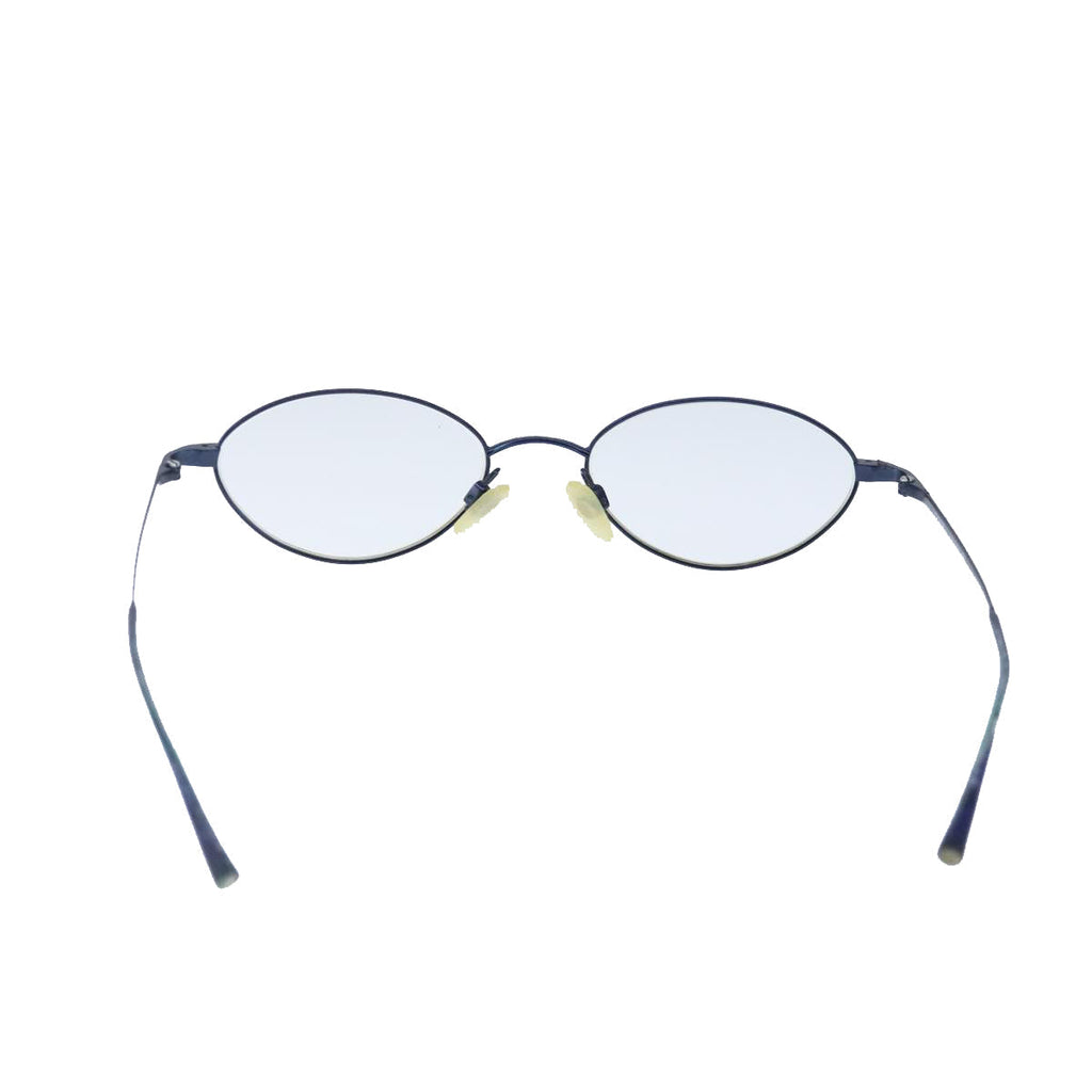 CHANEL Glasses plastic Blue CC bs20521