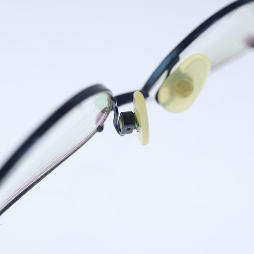 CHANEL Glasses plastic Blue CC bs20521