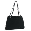 FENDI Zucca Canvas Tote Bag Nylon Black Silver bs20581