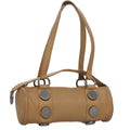 CHANEL Hand Bag Leather Beige CC bs20906