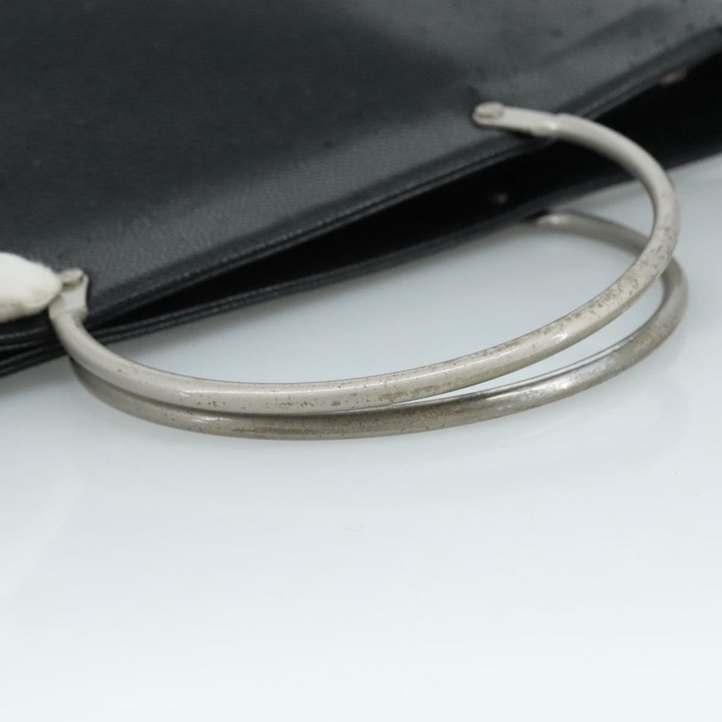 CHANEL Hand Bag Caviar Skin Black CC bs20918