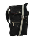 CHANEL Travel line Waist bag Nylon Black CC bs21105