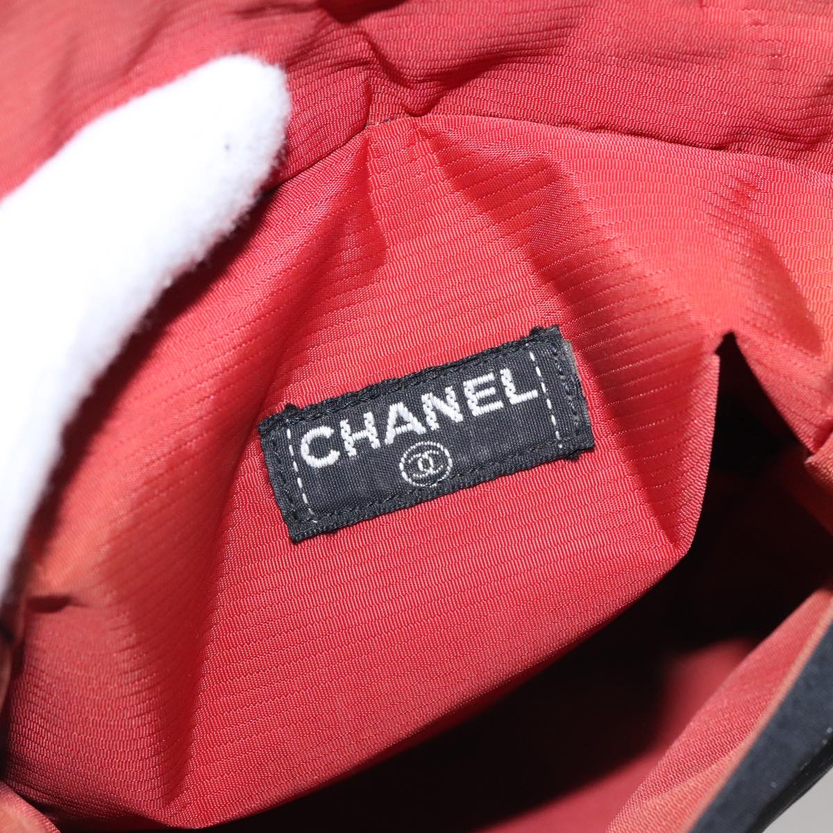 CHANEL Travel line Waist bag Nylon Black CC bs21105