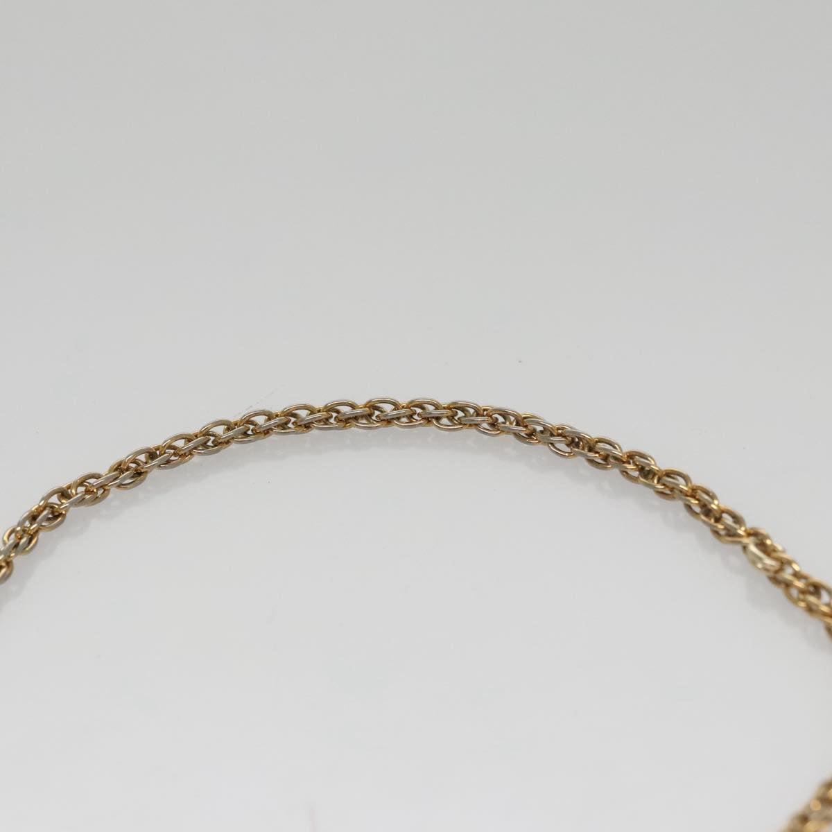 CHANEL Chain Matelasse Shoulder Bag Lamb Skin Gold Black CC bs21129