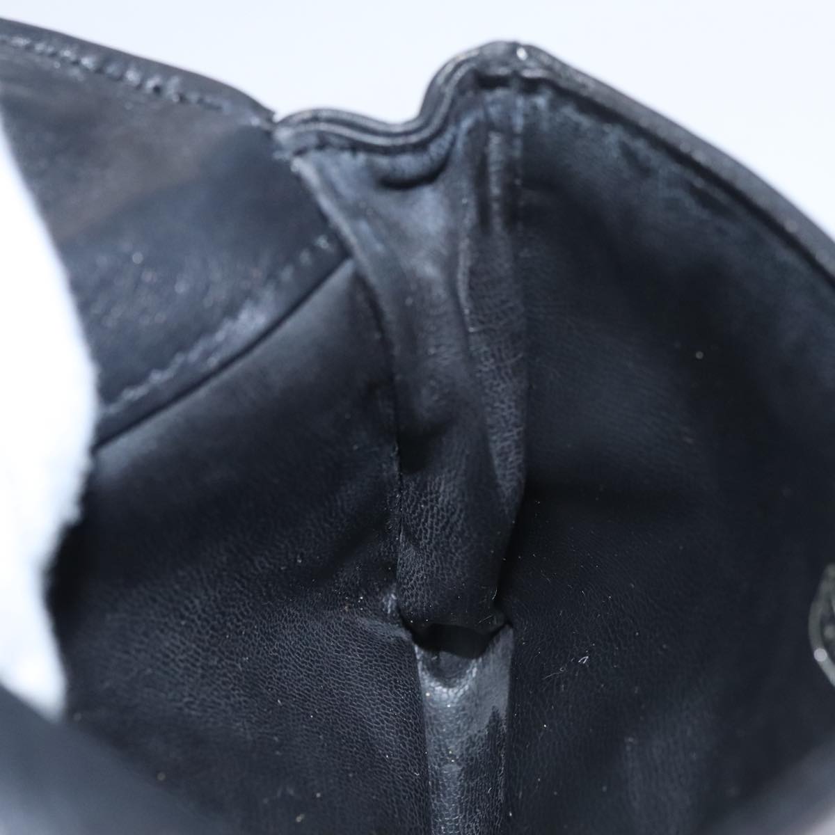 CHANEL Waist bag Lamb Skin Black CC bs21336