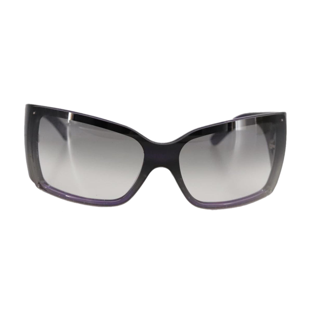 CHANEL Sunglasses plastic Purple CC bs21339