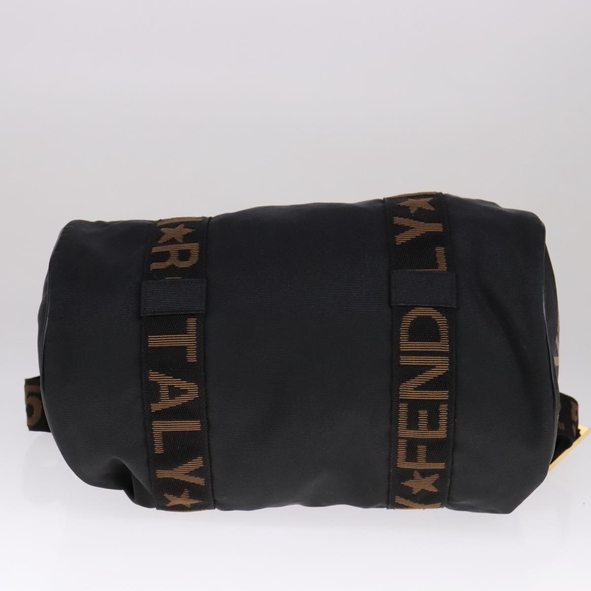 FENDI Hand Bag Nylon 2way Black bs21426