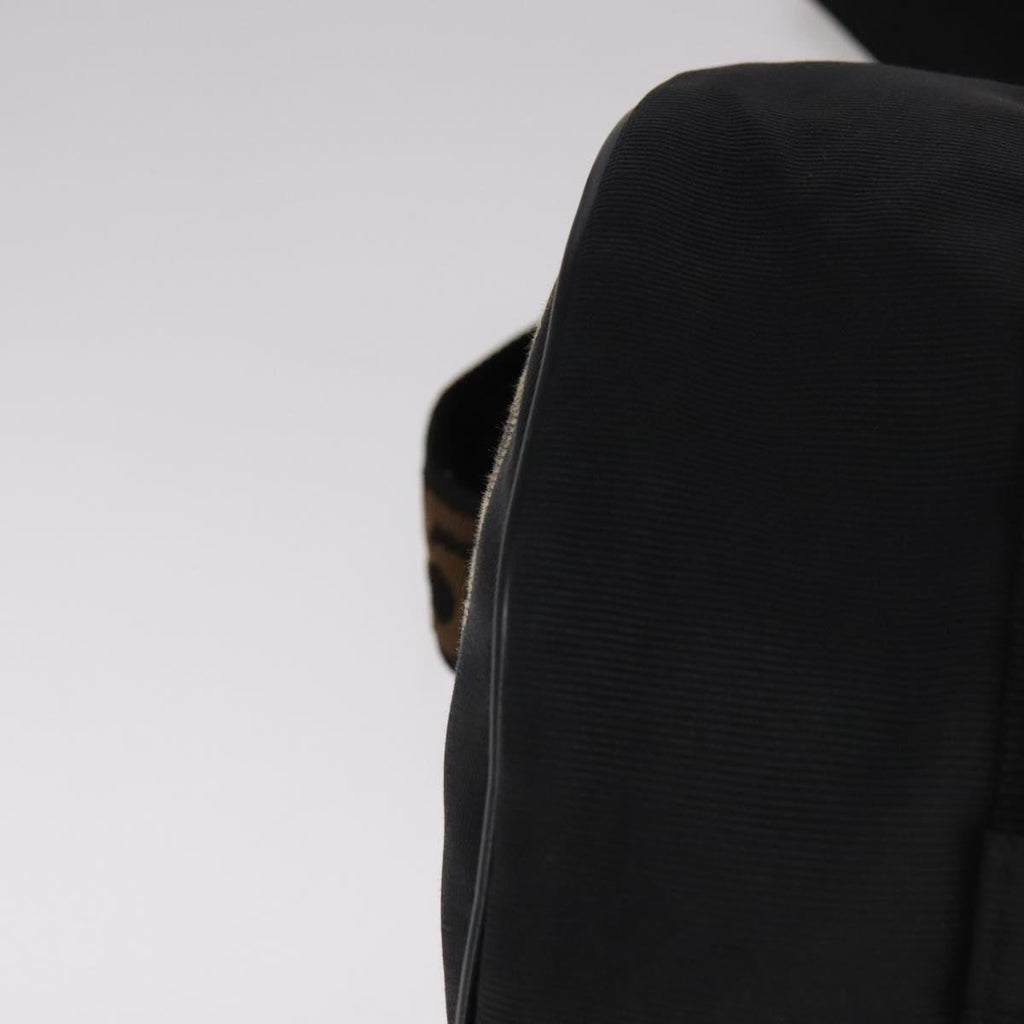 FENDI Hand Bag Nylon 2way Black bs21426