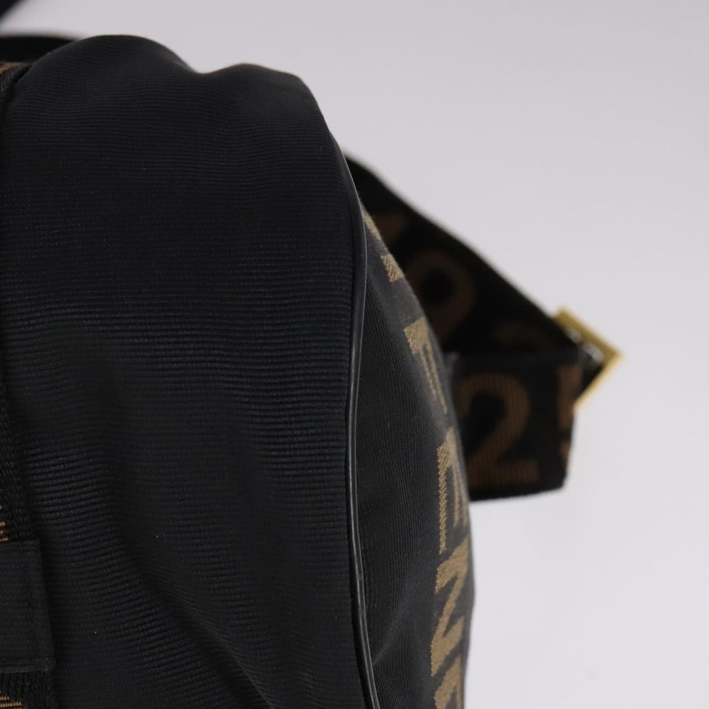 FENDI Hand Bag Nylon 2way Black bs21426