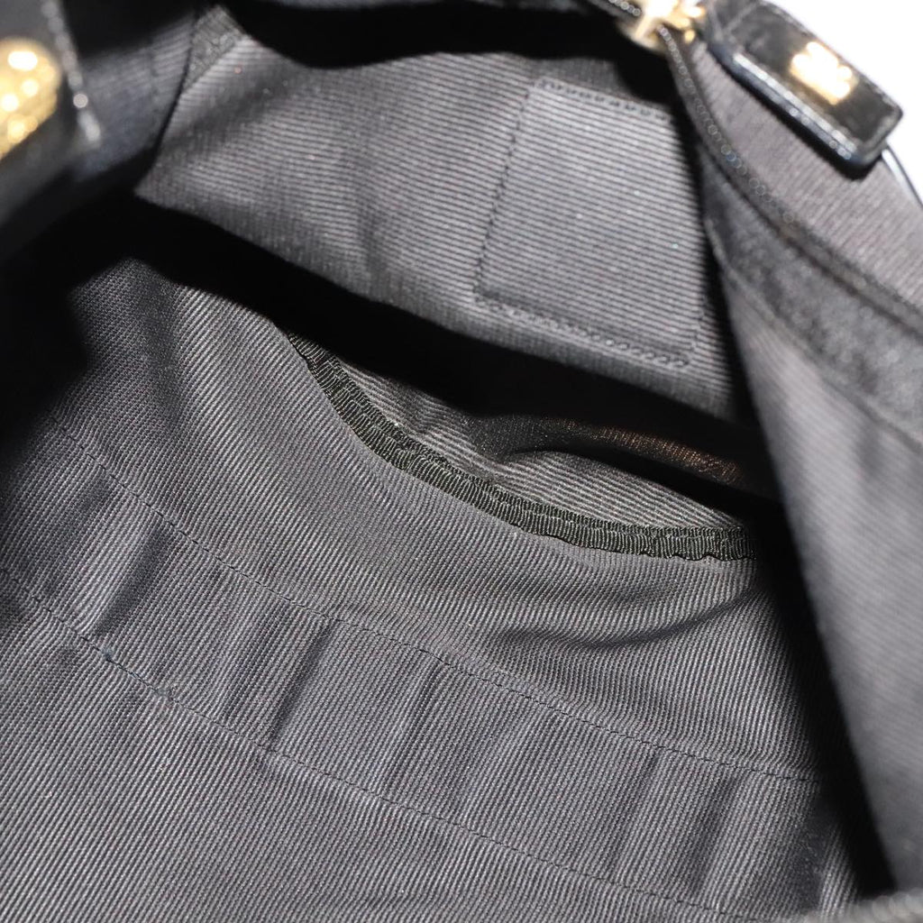 FENDI Hand Bag Nylon 2way Black bs21426