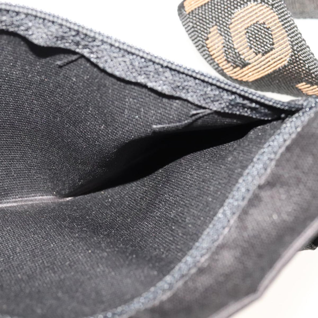 FENDI Hand Bag Nylon 2way Black bs21426