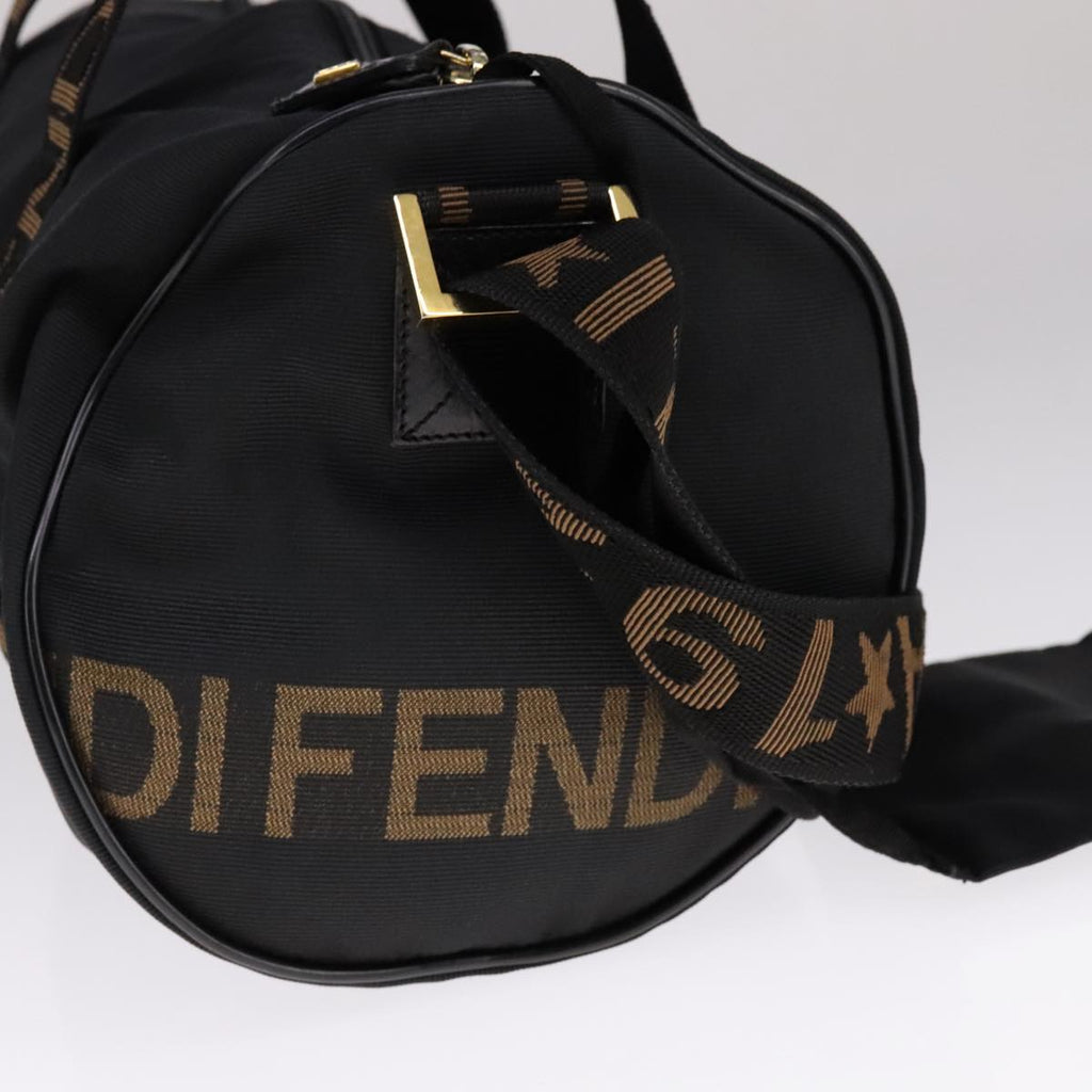 FENDI Hand Bag Nylon 2way Black bs21426