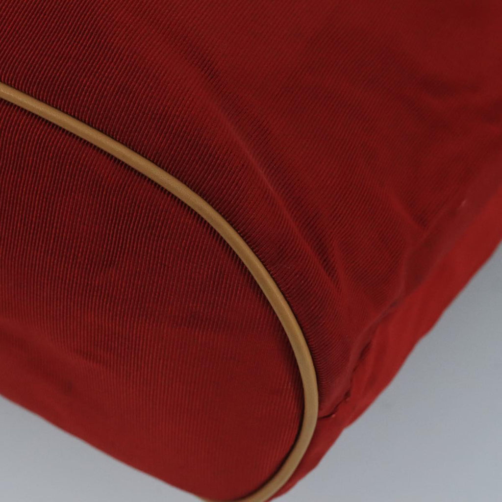 FENDI Shoulder Bag Nylon Red bs21575