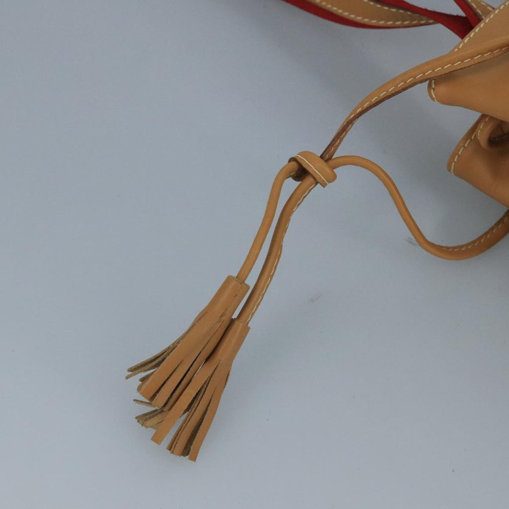 FENDI Shoulder Bag Nylon Red bs21575